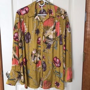 Free People floral blouse